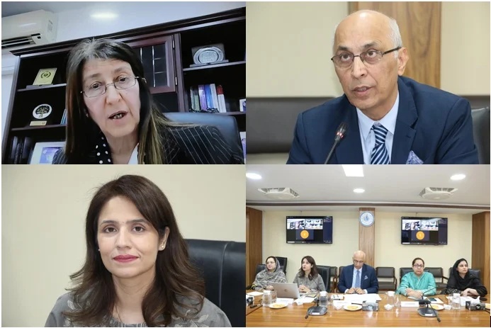 Officials from ISSI and the Arab Thought Forum Jordan during a bilateral meeting in Islamabad