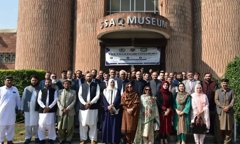 Vice chancellors conference at the University of Peshawar on public sector university reforms