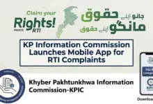 Khyber Pakhtunkhwa Information Commission launches RTI complaint app