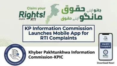 Khyber Pakhtunkhwa Information Commission launches RTI complaint app
