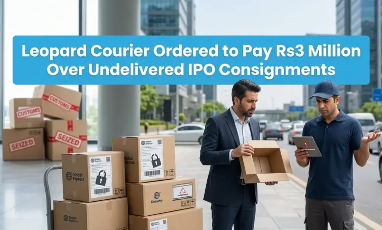 Consumer Court Islamabad order against Leopard Courier over IPO Pakistan consignments