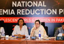 Dr Syeda Rashida Batool attending National Anaemia Reduction Plan launch ceremony