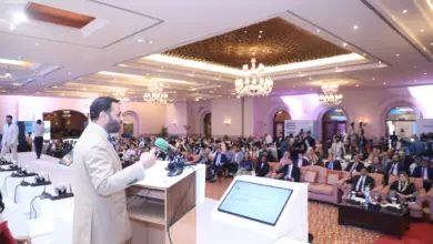Federal Minister for Health Syed Mustafa Kamal addressing Pakistan Global Mental Health Summit 2026 in Islamabad