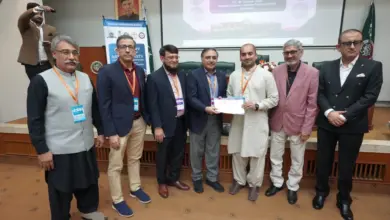 Orthopaedic surgeons attending live knee and hip arthroplasty workshop at PIMS Islamabad