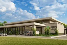 PIMS Oversight Committee delegation visiting the new emergency block in Islamabad