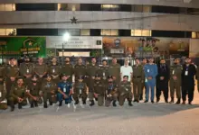 Rawalpindi Cricket Stadium security arrangements for England versus Sri Lanka third ODI