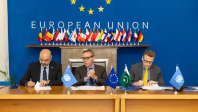 Representatives of EU, UNDP and UNODC sign rule of law agreement in Islamabad