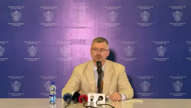 Russian envoy accuses Kyiv, West of prolonging Ukraine conflict