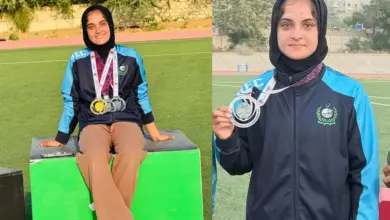 Salma Afridi wins medals at National Athletics Championship 2026