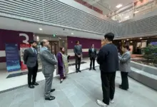 Federal Minister Shaza Fatima Khawaja during visit to Pangyo Techno Valley in Seoul