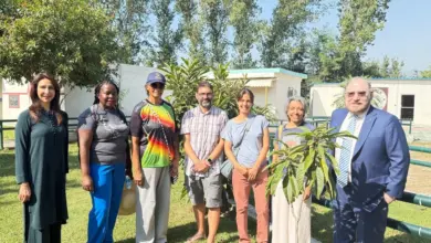 Diplomatic delegation visiting Sundas Foundation Centre