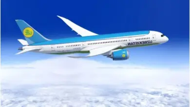 Uzbekistan Airways aircraft for Tashkent Islamabad flights