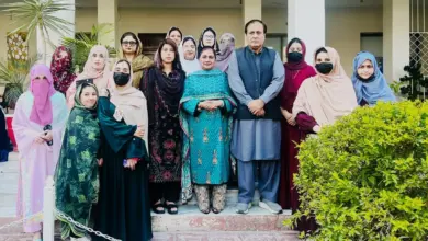 Women University Mardan Physics Department M.Phil. scholars and faculty at thesis defences