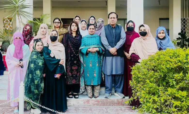 Women University Mardan Physics Department M.Phil. scholars and faculty at thesis defences