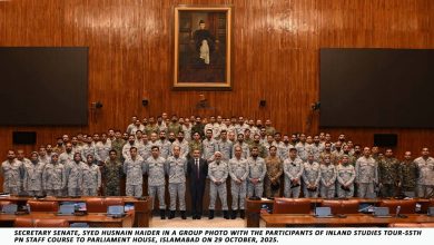 parliament visit - Naval Delegation Conducts Parliament Visit