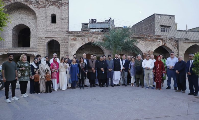 peshawar heritage - EU Delegation Explores Peshawar Heritage