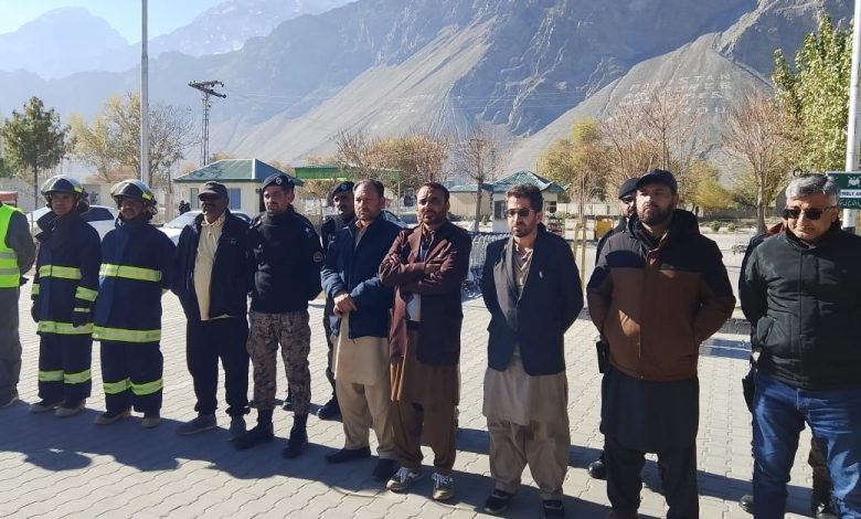 skardu evacuation - Skardu Evacuation Drill Delivers Fast Response
