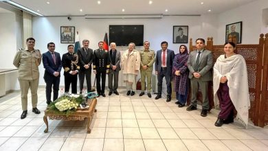 khawaja asif - Khawaja Asif Engages Pakistan Embassy Germany