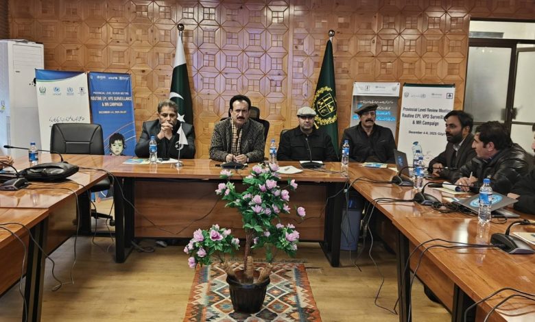 epi review - EPI Review Begins in Gilgit to Boost Immunization