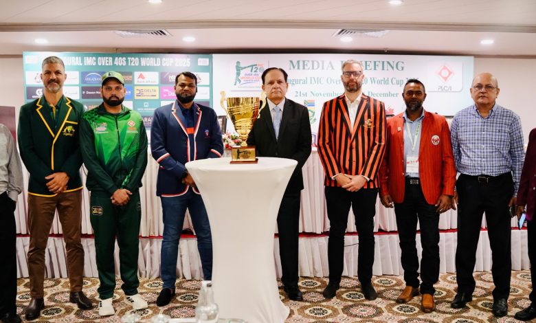 over-40 t20 - Launching Over-40 T20 World Cup in Karachi