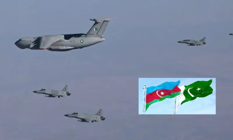 jf-17 - PAF Flies JF-17s to Azerbaijan for Indus Shield