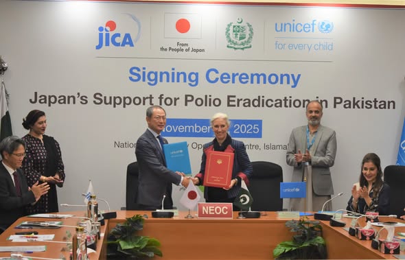 polio grant - Japan Pledges $3.5M Polio Grant for Pakistan