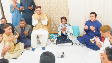 bhutto condolence - Bhutto Condolence Visit by Qaim Ali Shah and Dr Nafisa
