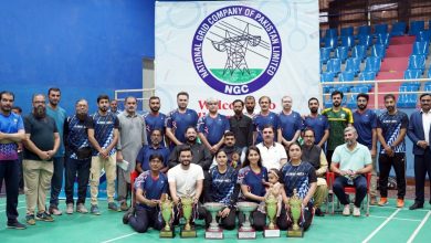 national - National Grid Company Wins 50th WAPDA Inter-Unit Badminton
