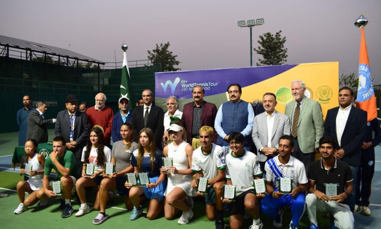 junior tennis - PTF Concludes ITF Ali Embroidery Junior Tennis