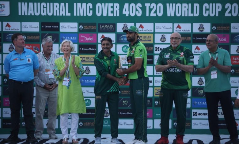 over-40s t20 - Over-40s T20 World Cup Kicks Off as Pakistan Prevails