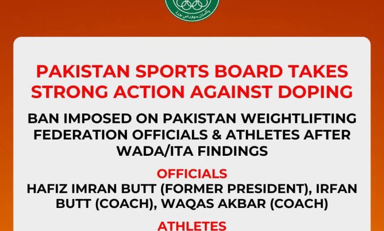 weightlifting bans - PSB Imposes Weightlifting Bans After WADA Ruling