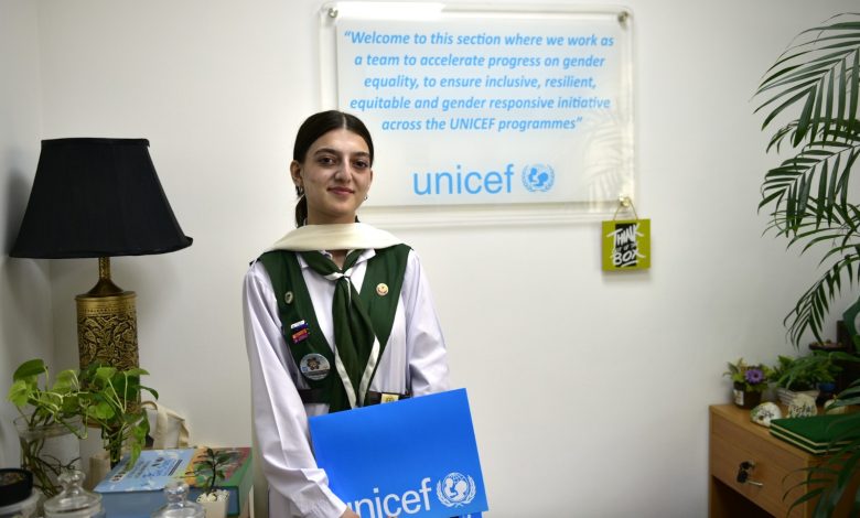girls takeover - Girls Takeover Sparks Action at UNICEF Islamabad