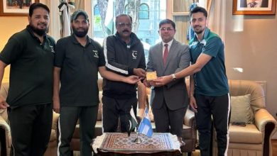 pakistan hockey team - Pakistan Hockey Team Begins Argentina Tour