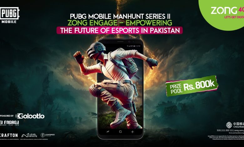 Zong 4G Powers Pakistan’s Biggest PUBGM Tournament – Manhunt II
