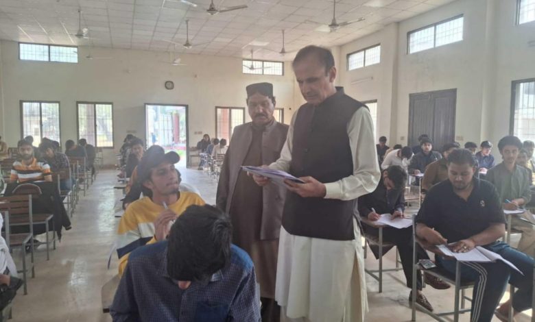 exam cheating - Exam Cheating Caught During Rawalpindi Inter Exams