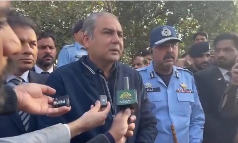 islamabad attack - Mohsin Naqvi Orders Action on Islamabad Attack