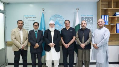 muslim hands visit - Doctor Abrar Visits Muslim Hands Islamabad