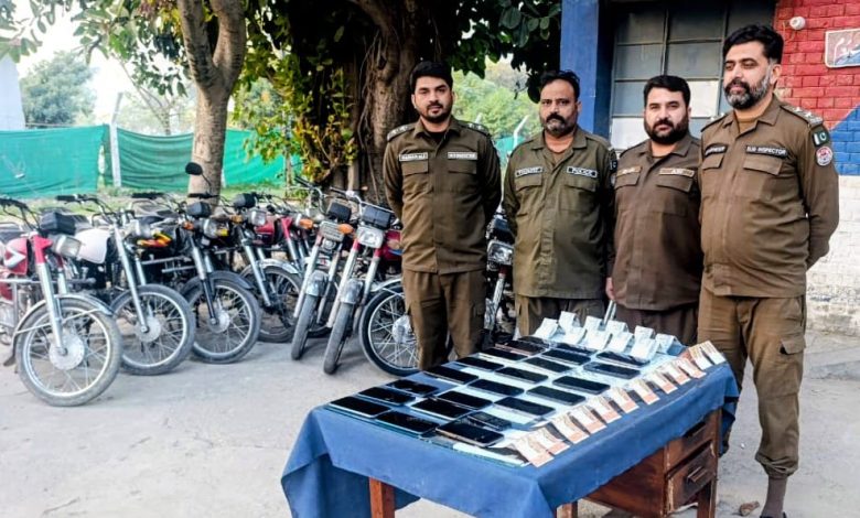 taxila police - Taxila Police Bust Four Member Robbery Gang