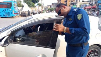 vehicle tint ban - Rawalpindi Enforces Vehicle Tint Ban Across District