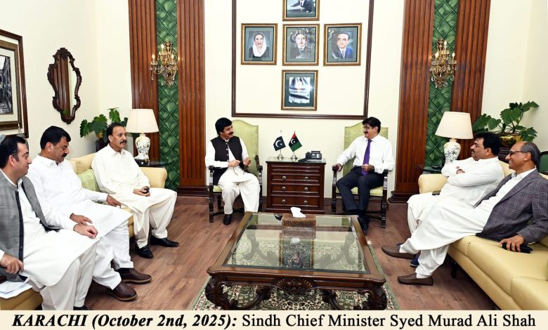 sindh punjab ties - Sindh Chief Meets Punjab Governor to Strengthen Ties