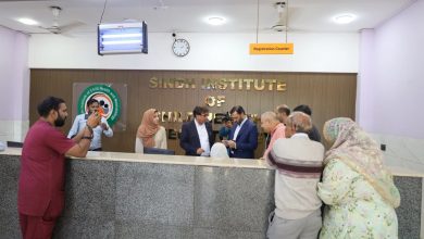 sindh child health - Mustafa Kamal Inspects Sindh Child Health Center