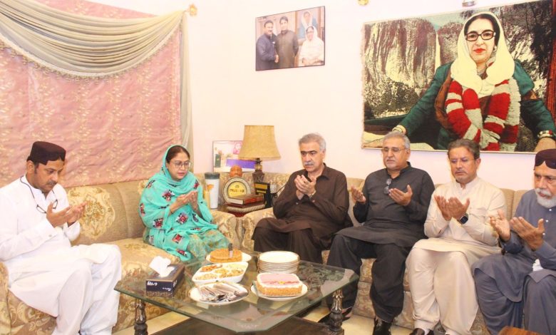 faryal talpur - Faryal Talpur Offers Condolences in Nawabshah